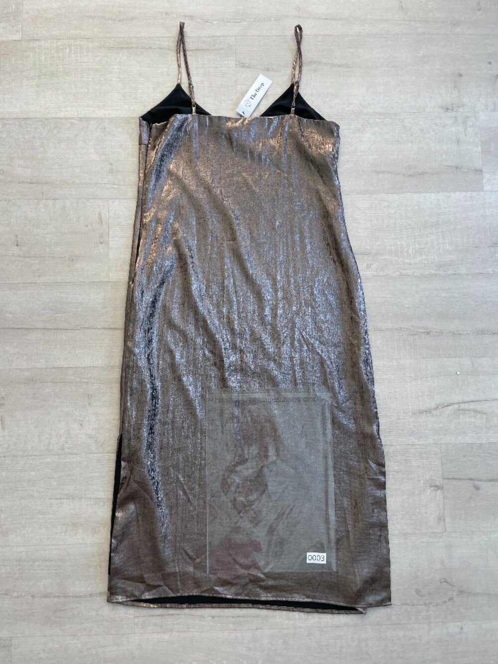 NWT - The Drop satin-like slip dress